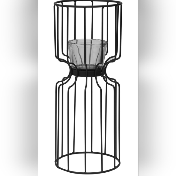 Elements wire votive candle holder - black - Picture 5 of 5
